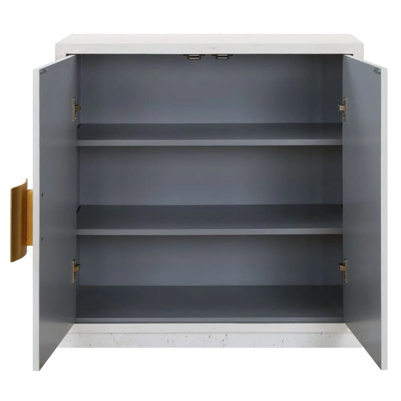 Emma 2 Door White Cabinet - Emma2DoorCabinet 05 image 3