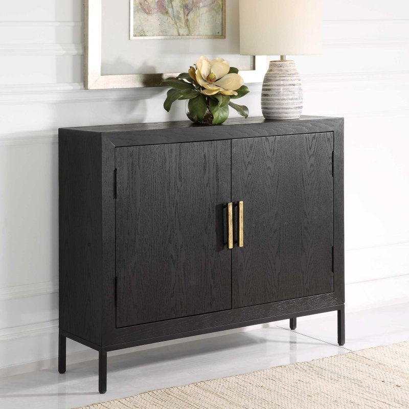 Front Range Dark Oak 2 Door Cabinet - FURN 4142 22891 A0 image 2