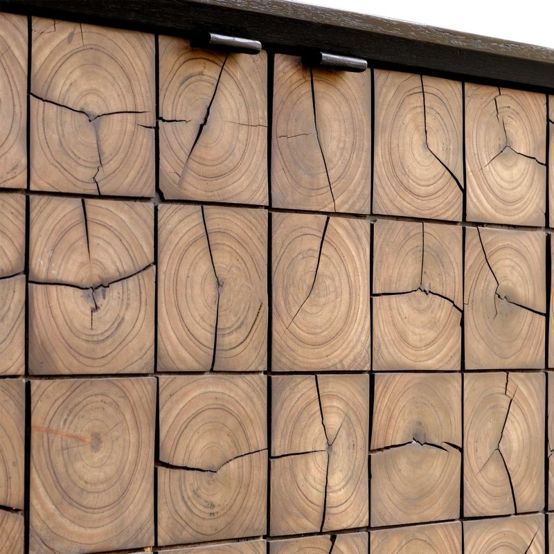 Muestra Wood Grain 2 Door Cabinet - Storage