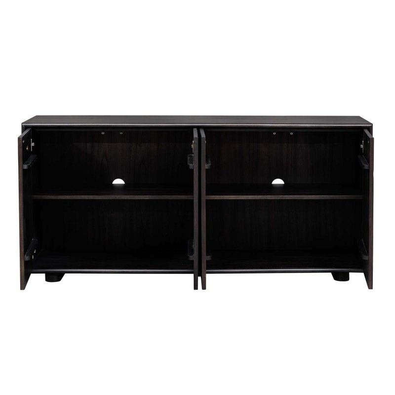 Stevenson Chiseled 4 Door Cabinet - FURN 7384 50168 A3 image 5