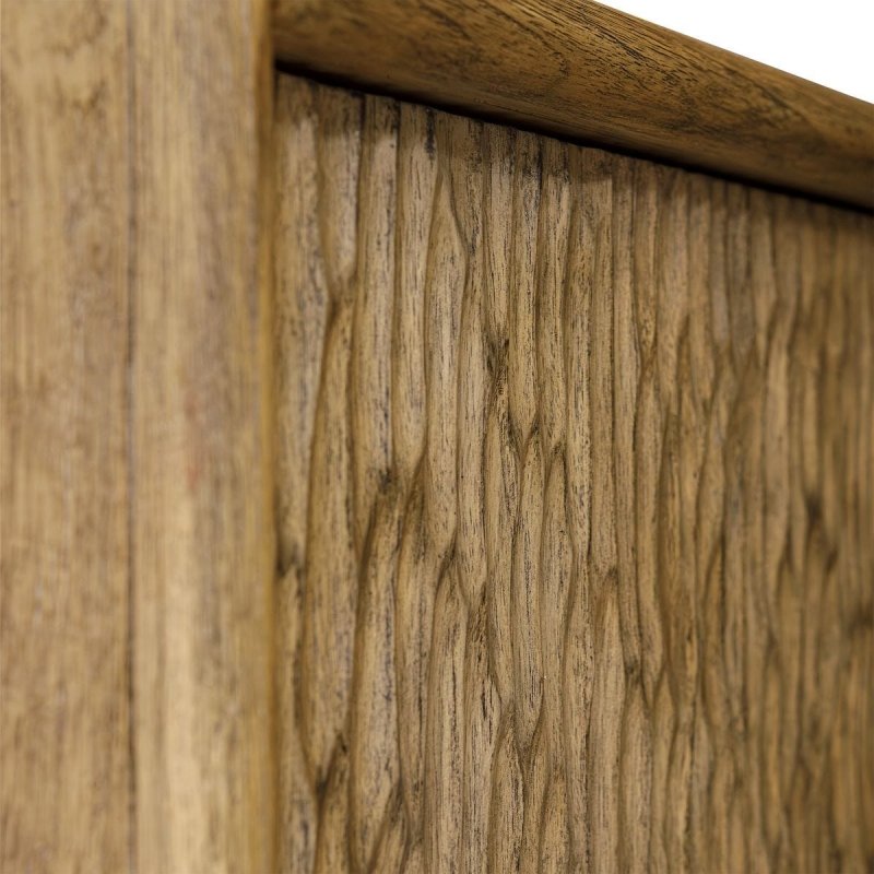 Additional detail view of the Stevenson 4 Door Natural Cabinet image 8