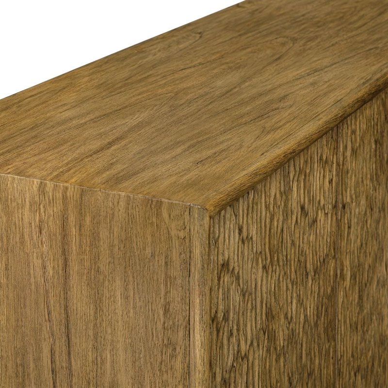 Additional detail view of the Stevenson 4 Door Natural Cabinet image 6
