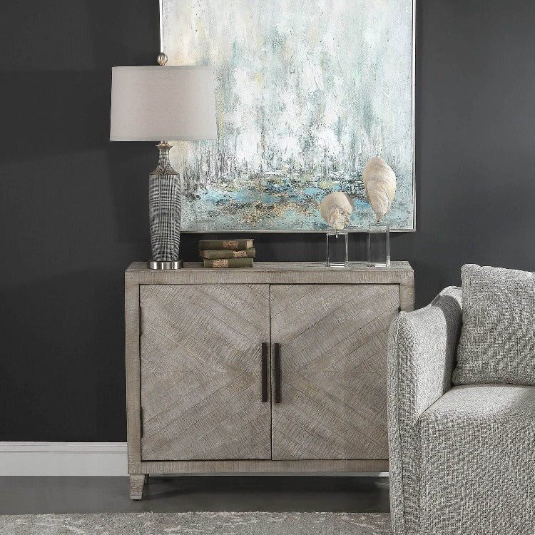 Adalind 2 Door Modern Cabinet - Uttermost - Cabinets by Modest Hut