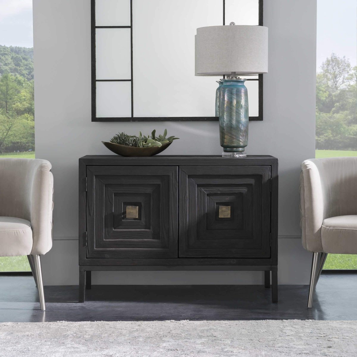 Aiken 2 Door Accent Cabinet - Uttermost - Cabinets by Modest Hut