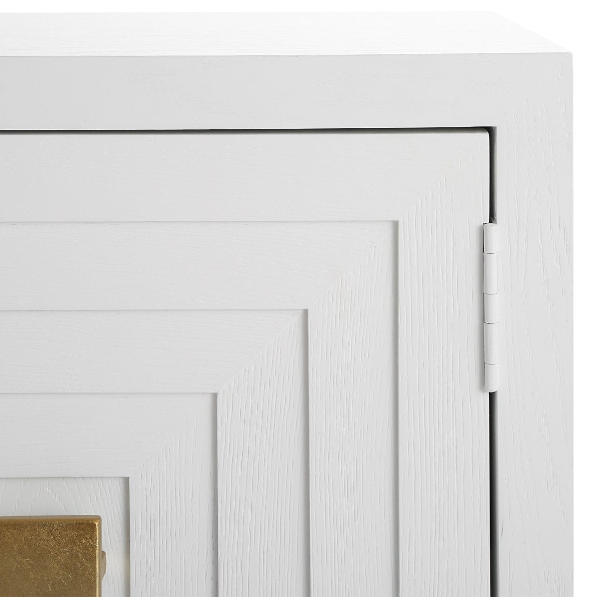 Aiken White 2 Door Cabinet - Uttermost - Cabinets by Modest Hut