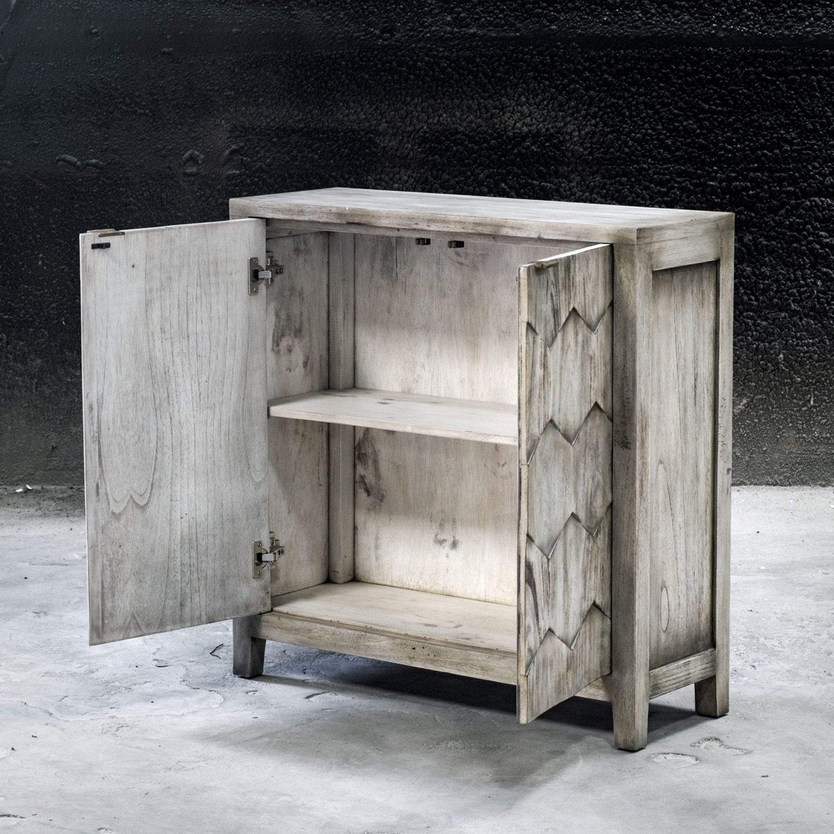 Catorei 2 Door Cabinet - Uttermost - Cabinets by Modest Hut