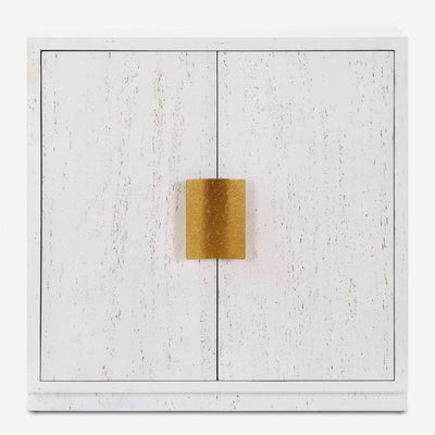 Emma 2 Door White Cabinet - Uttermost - Cabinets by Modest Hut