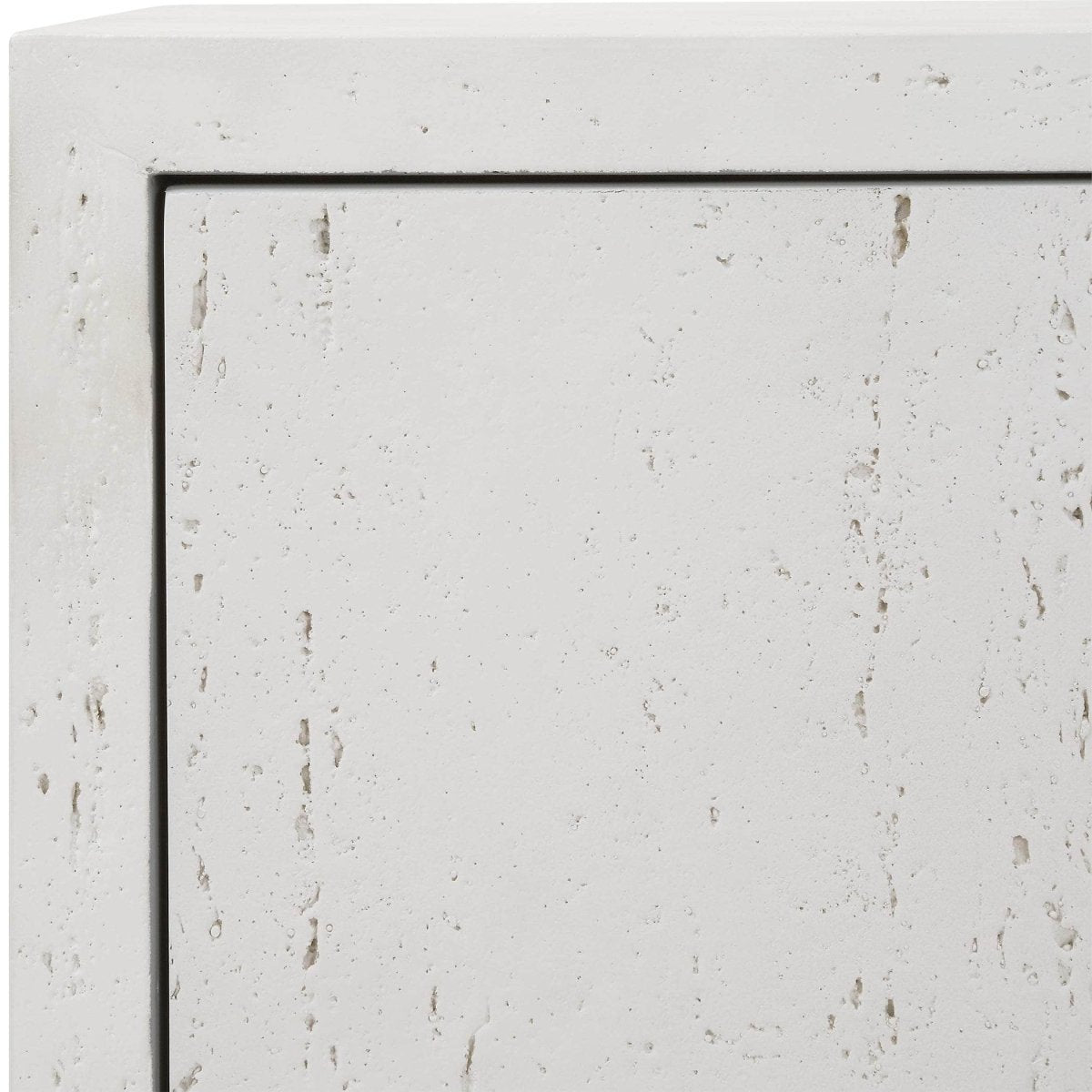 Emma 2 Door White Cabinet - Uttermost - Cabinets by Modest Hut