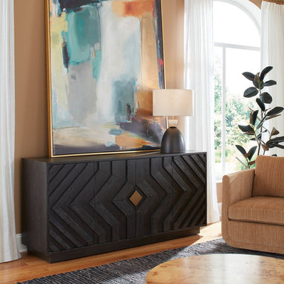 Faulkner 4 Door Cabinet - Uttermost - Cabinets by Modest Hut