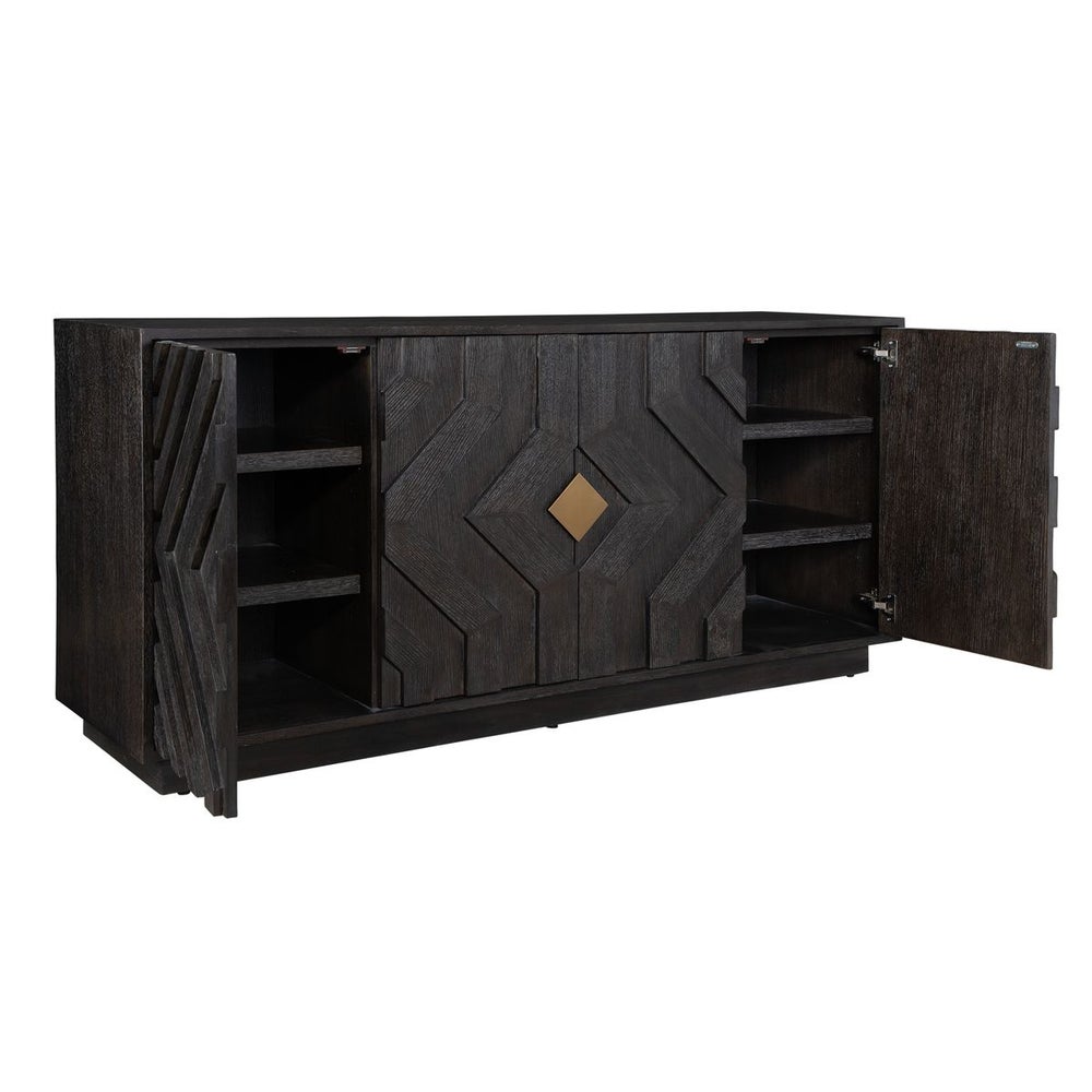 Faulkner 4 Door Cabinet - Uttermost - Cabinets by Modest Hut