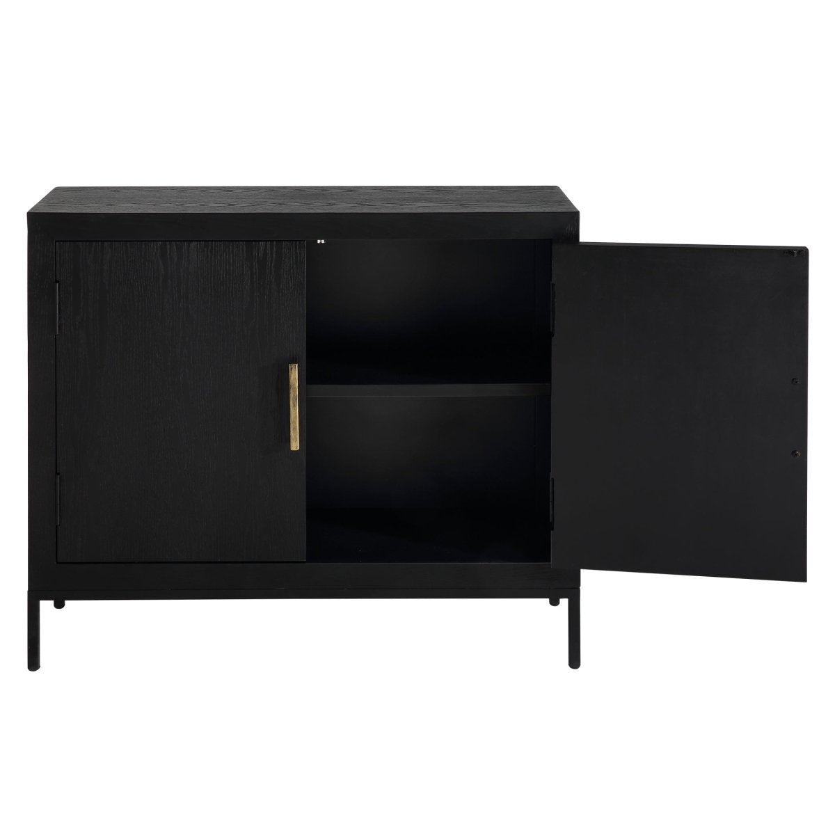 Front Range Dark Oak 2 Door Cabinet - Uttermost - Cabinets by Modest Hut