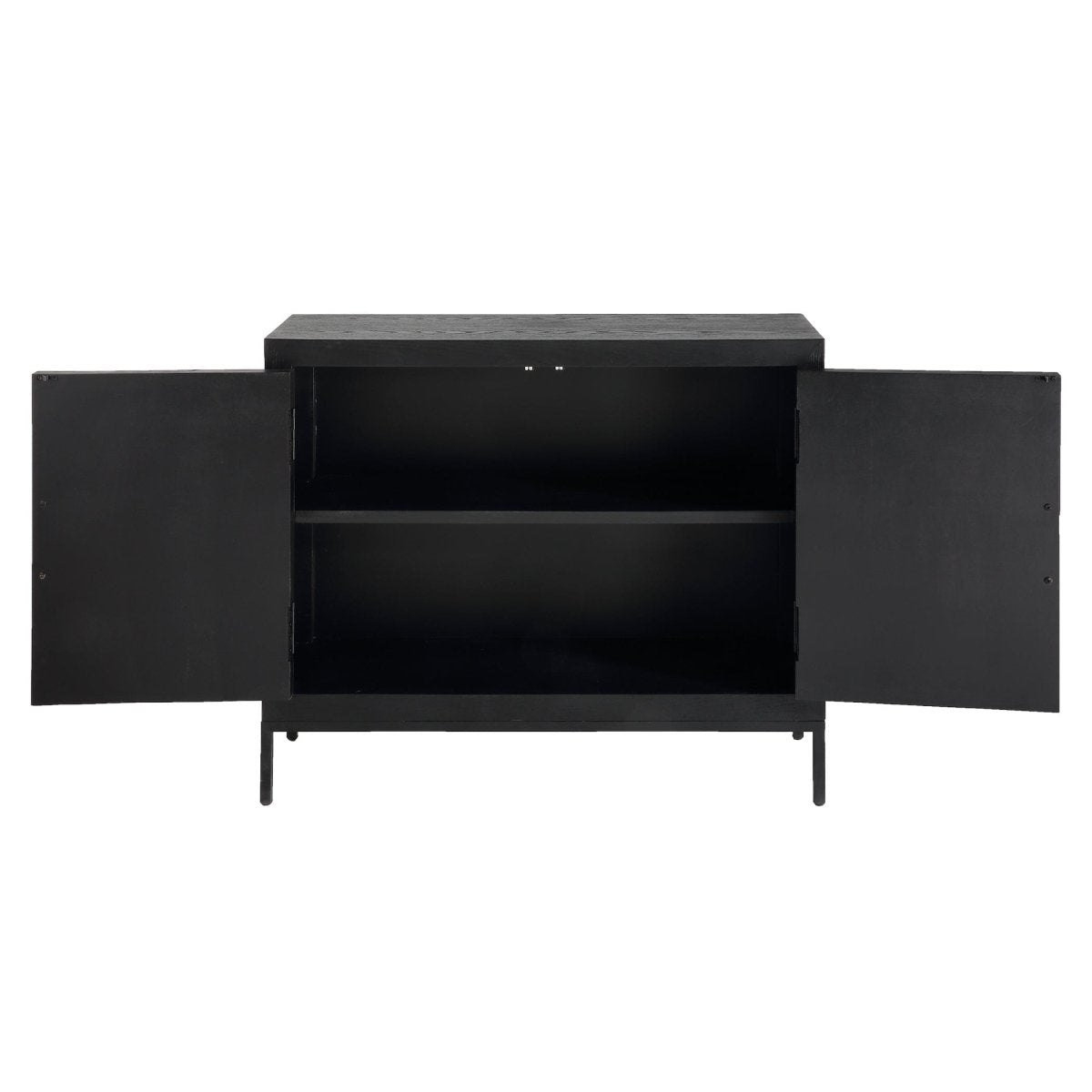 Front Range Dark Oak 2 Door Cabinet - Uttermost - Cabinets by Modest Hut