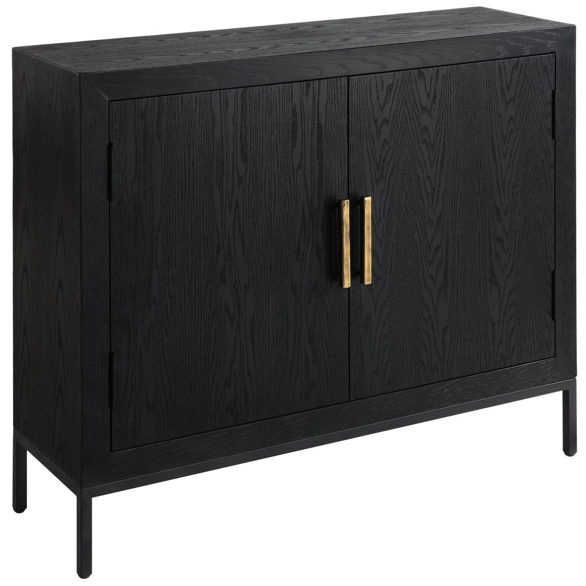 Front Range Dark Oak 2 Door Cabinet - Uttermost - Cabinets by Modest Hut