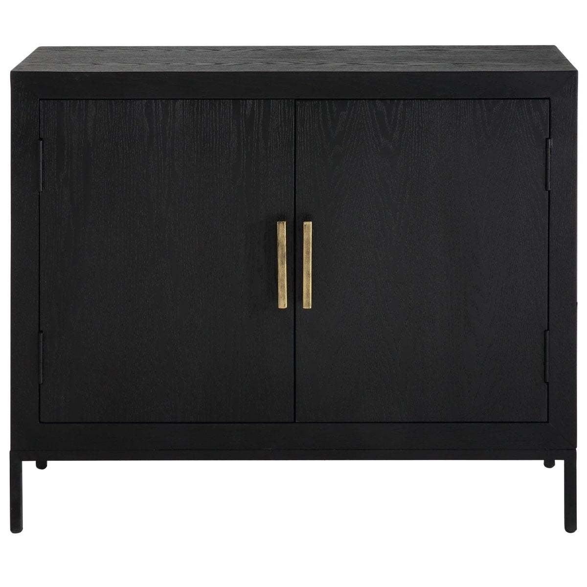 Front Range Dark Oak 2 Door Cabinet - Uttermost - Cabinets by Modest Hut