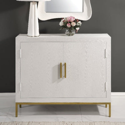 Front Range White 2 Door Cabinet - Uttermost - Cabinets by Modest Hut