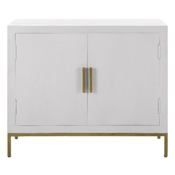 Front Range White 2 Door Cabinet - Uttermost - Cabinets by Modest Hut