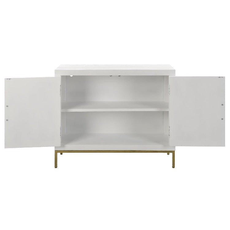 Front Range White 2 Door Cabinet - Uttermost - Cabinets by Modest Hut