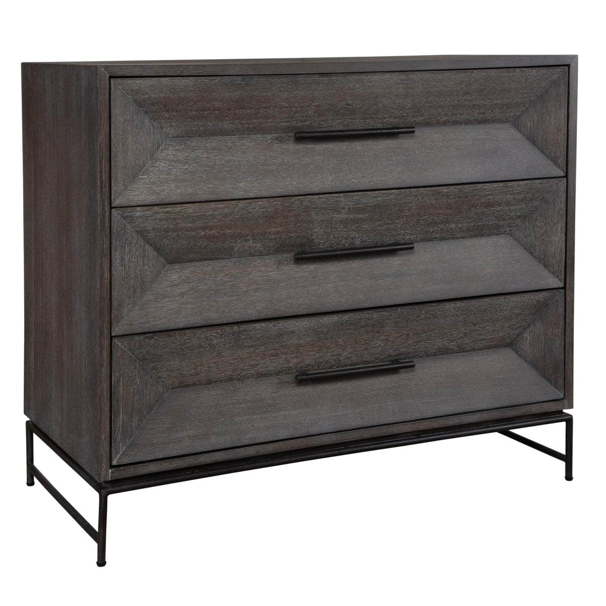 Knox Dark Walnut Accent Chest - Uttermost - Cabinets by Modest Hut