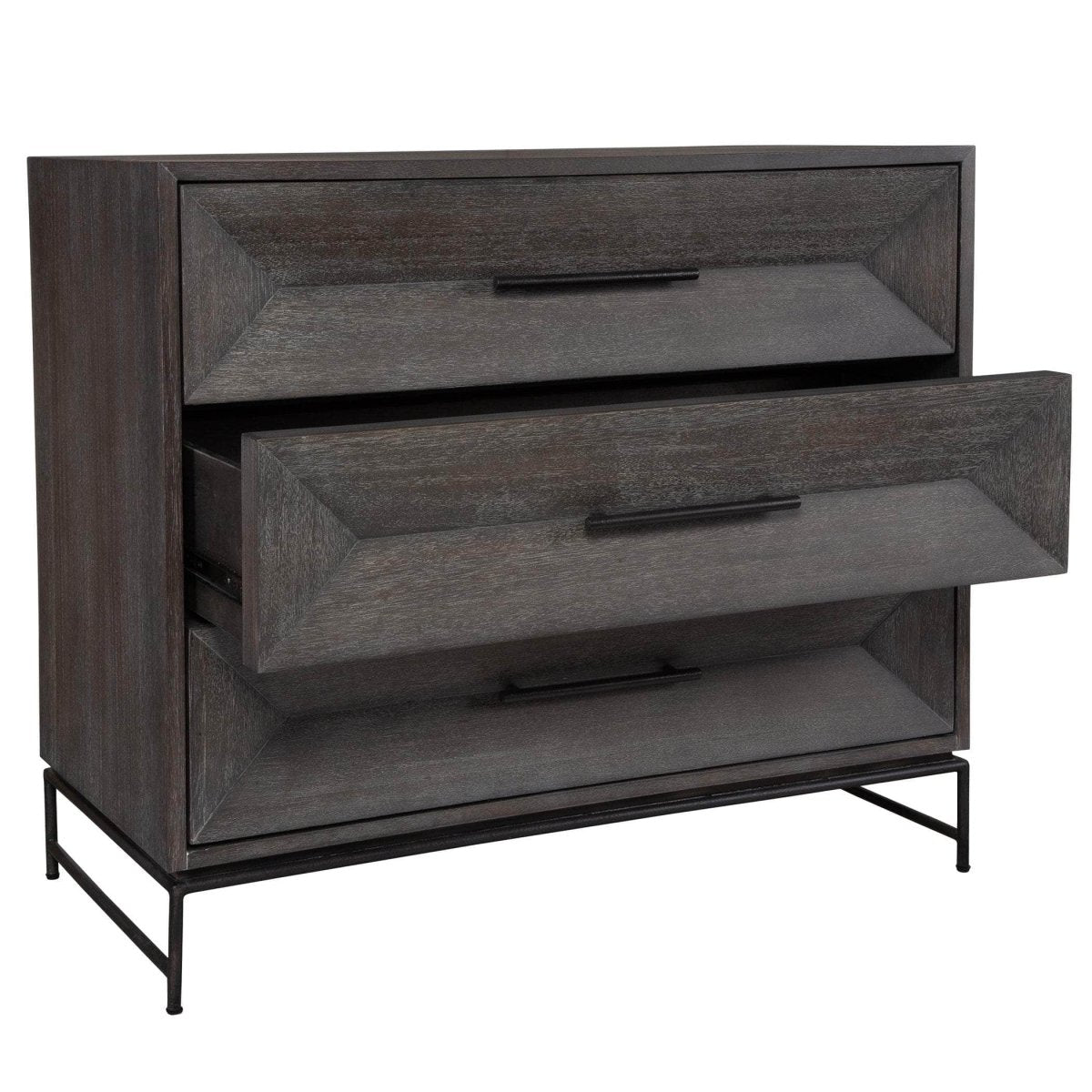 Knox Dark Walnut Accent Chest - Uttermost - Cabinets by Modest Hut