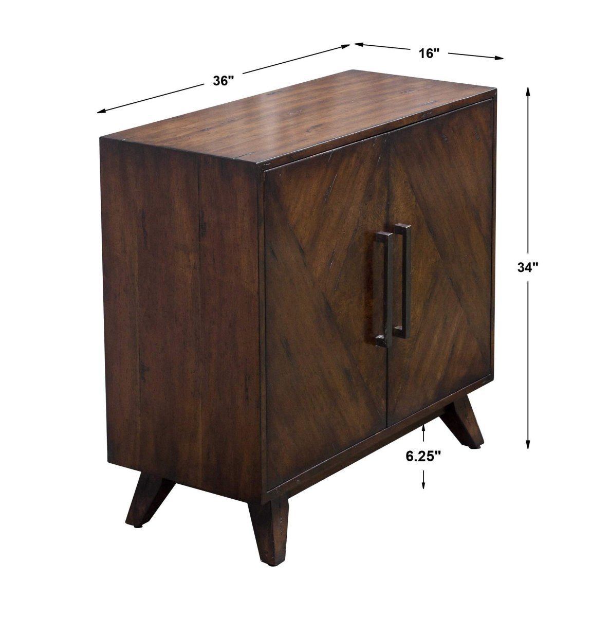 Liri Geometric Cabinet - Uttermost - Cabinets by Modest Hut