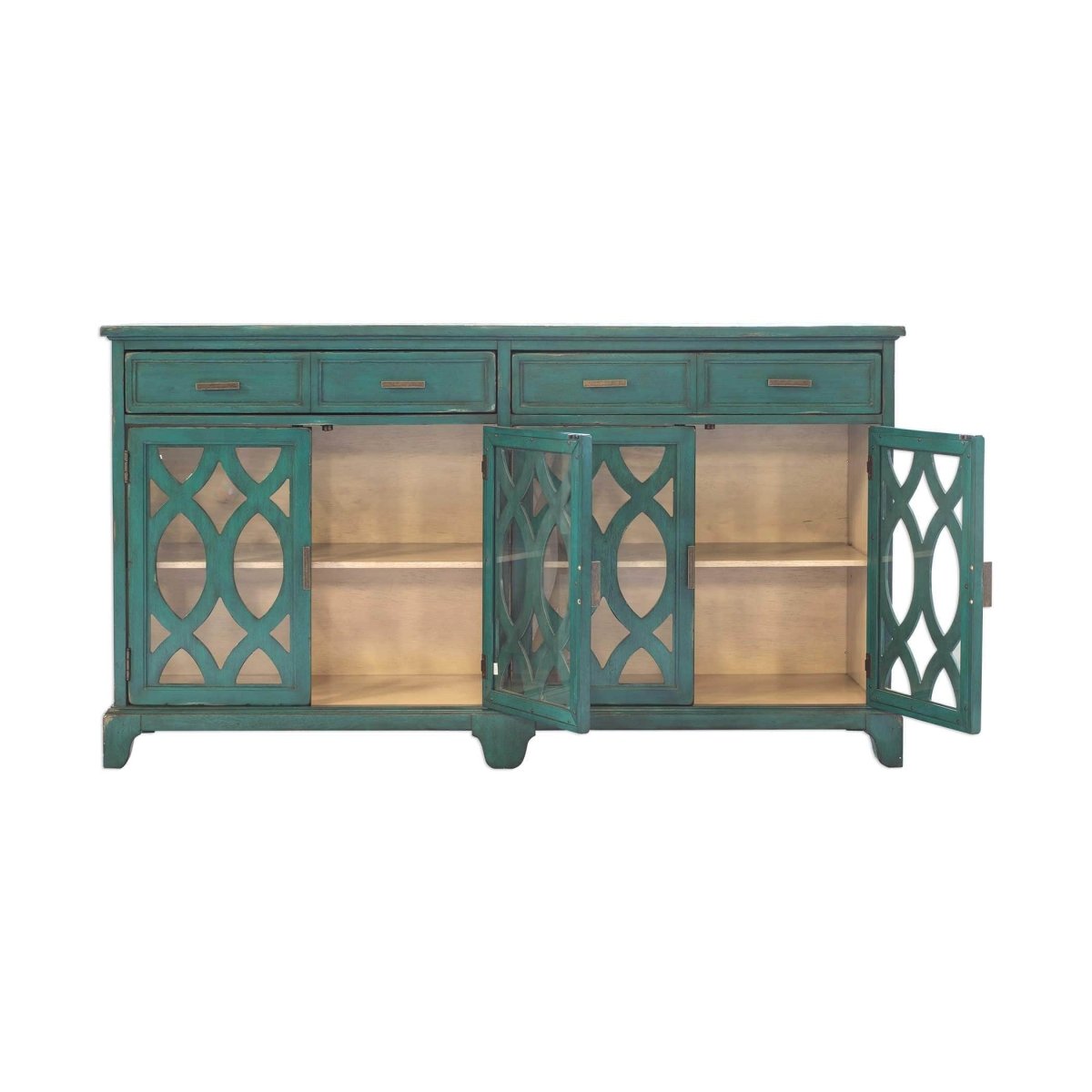 Oksana Credenza Cabinet - Uttermost - Cabinets by Modest Hut