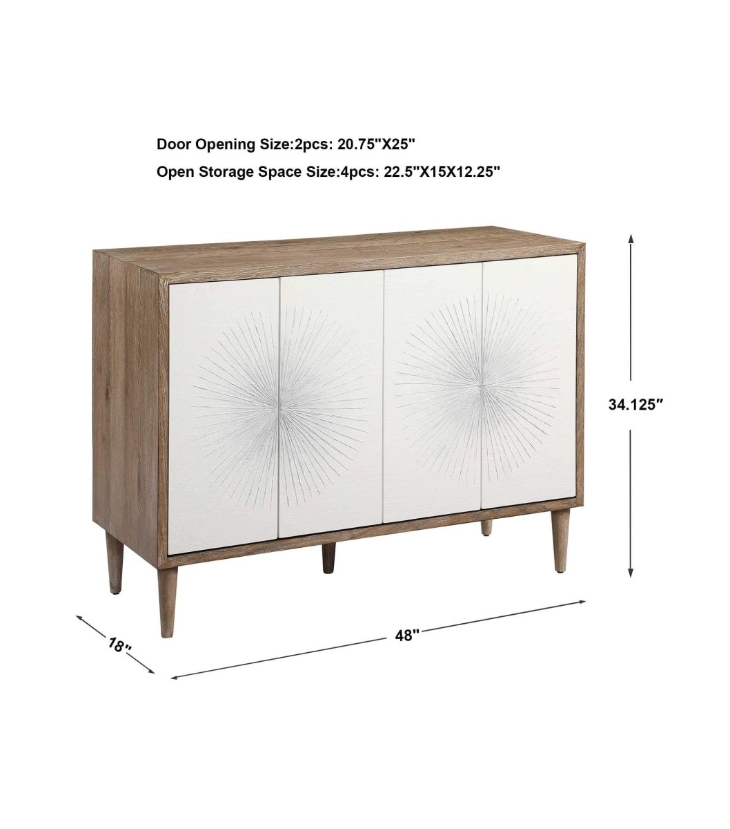 Scandinavian Dani Cabinet - Uttermost - Cabinets by Modest Hut