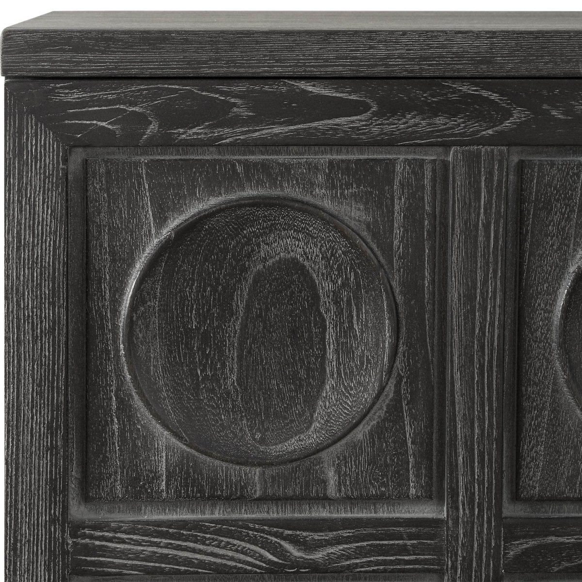 Shelby 2 Door Ebony Stained Cabinet - Uttermost - Cabinets by Modest Hut