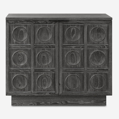 Shelby 2 Door Ebony Stained Cabinet - Uttermost - Cabinets by Modest Hut