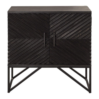 Zadie Chevron Pattern Cabinet - Uttermost - Cabinets by Modest Hut