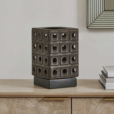 Lattice Indoor-Outdoor Lantern Candleholder - Candle Holders