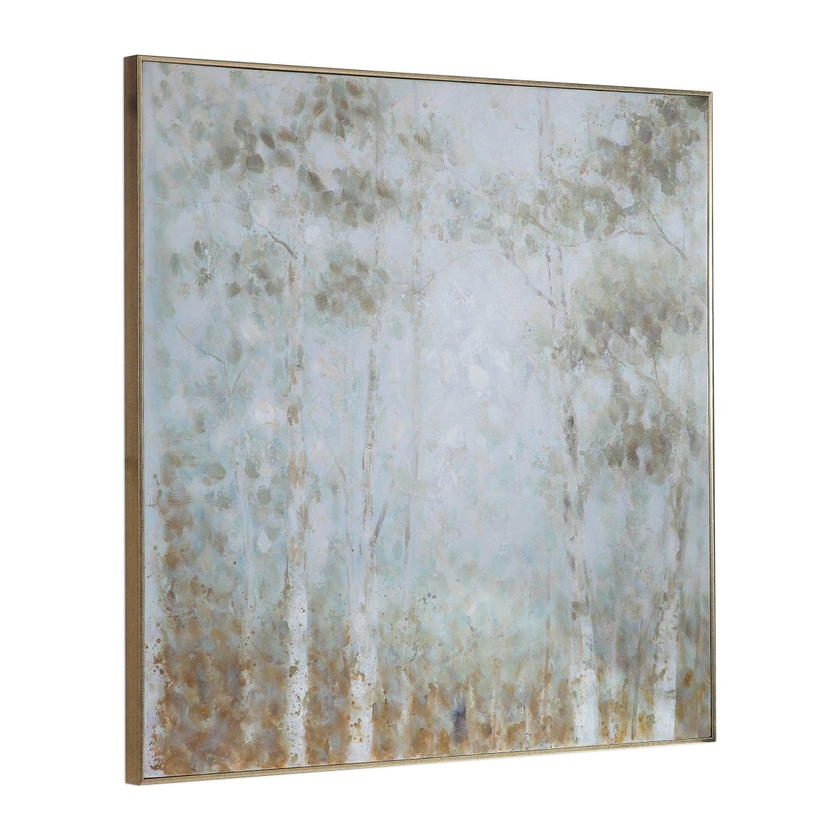 Cotton Woods Hand Painted Canvas - Uttermost - Canvas by Modest Hut