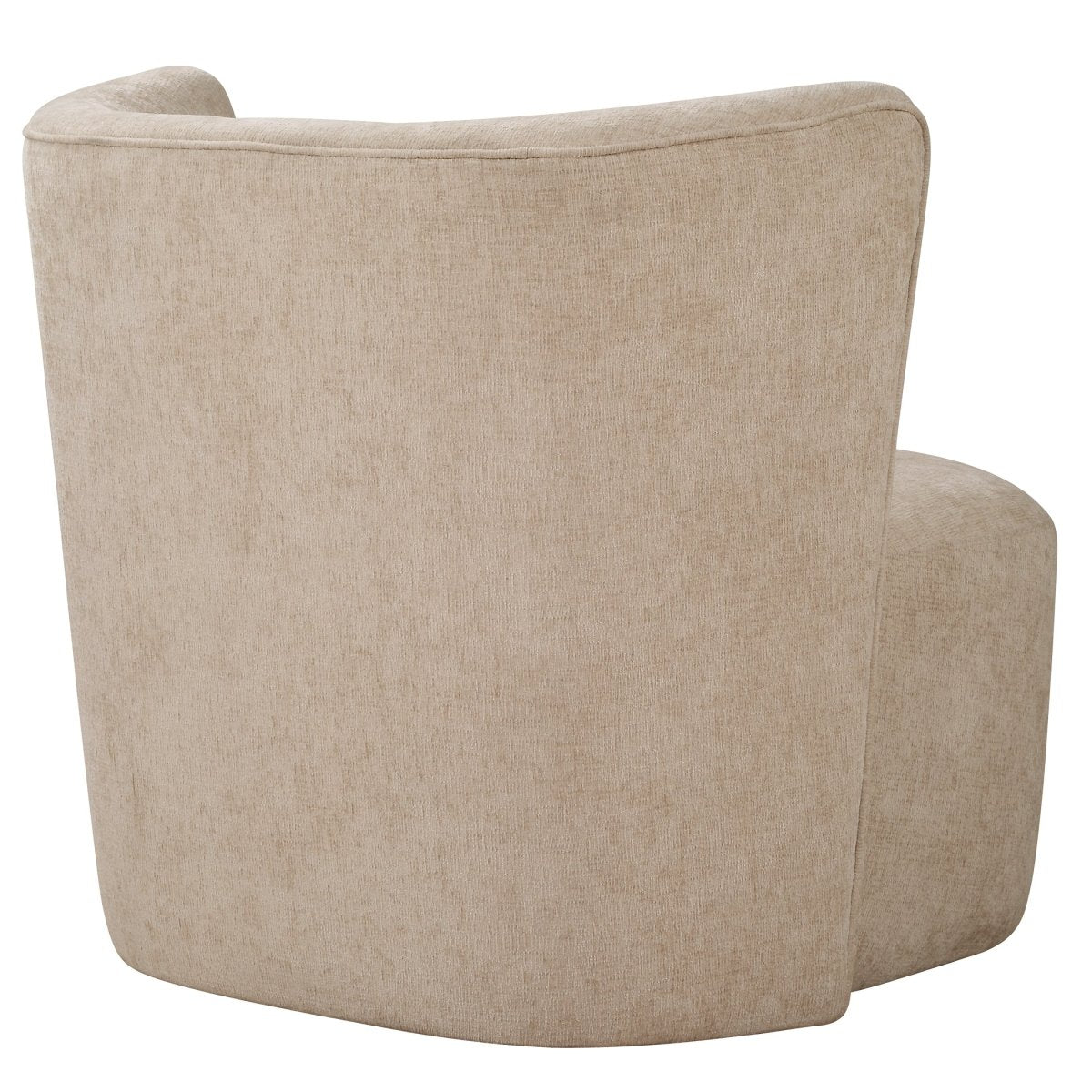 Outlook Light Sand Swivel Chair - Uttermost - chair by Modest Hut