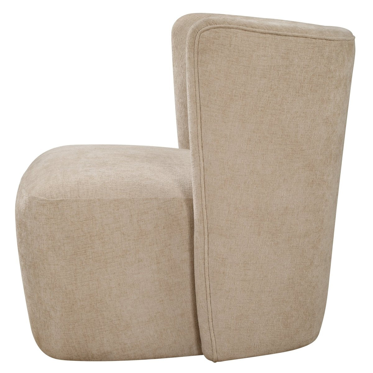 Outlook Light Sand Swivel Chair - Uttermost - chair by Modest Hut