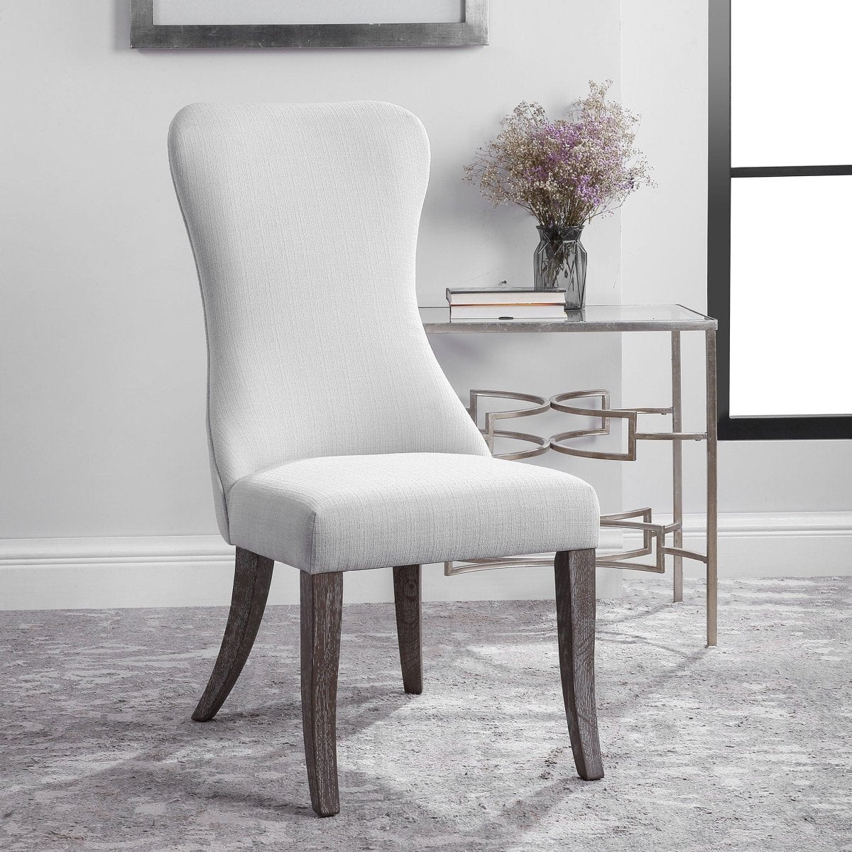 Caledonia Armless Chair - Uttermost - Chairs by Modest Hut