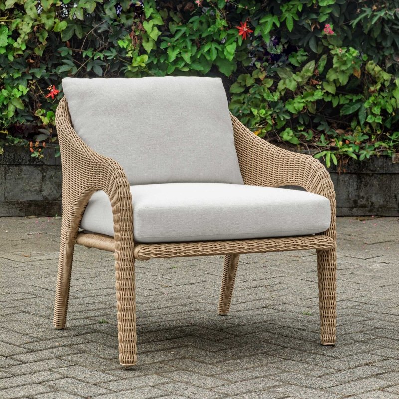 Kavali Outdoor Wicker Lounge Chair - Chairs