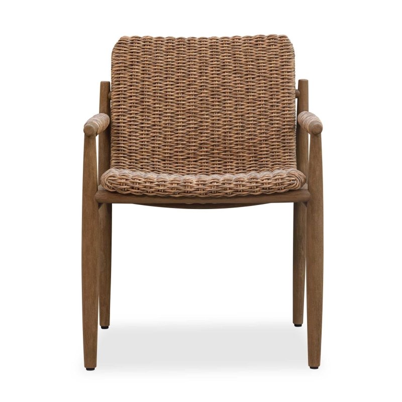 Sumba Golden Flax Outdoor Lounge Chair - Chairs