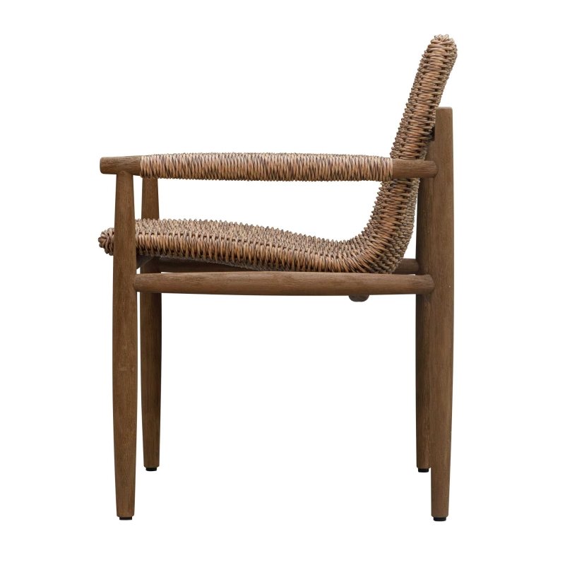 Sumba Golden Flax Outdoor Lounge Chair - Chairs