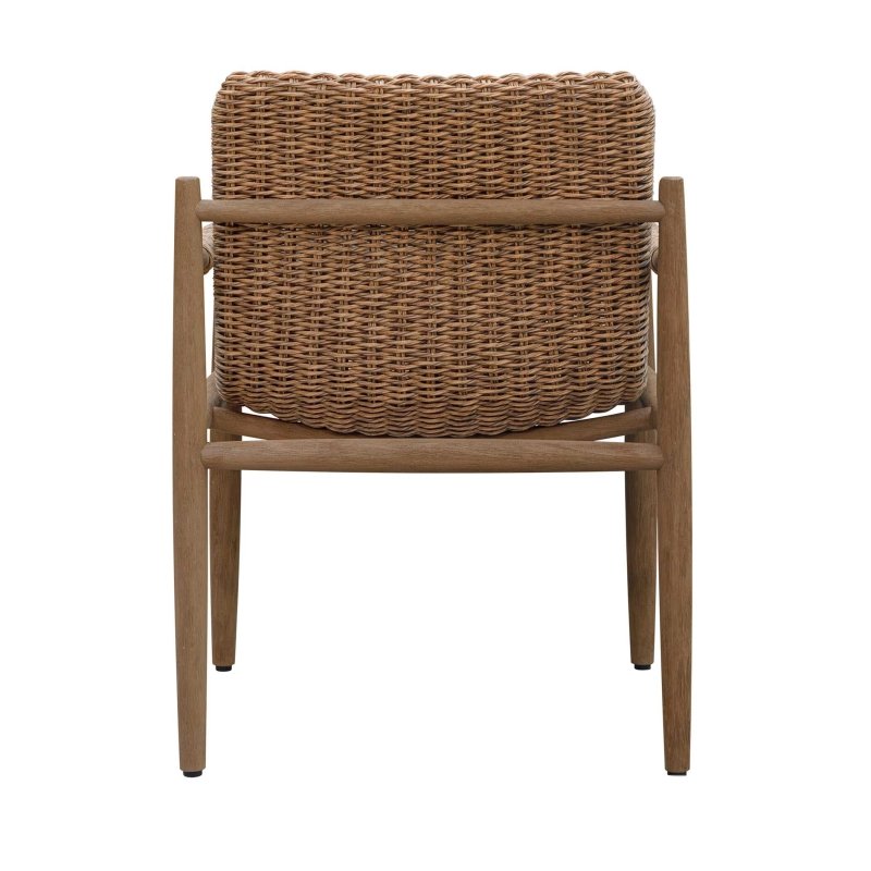 Sumba Golden Flax Outdoor Lounge Chair - Chairs