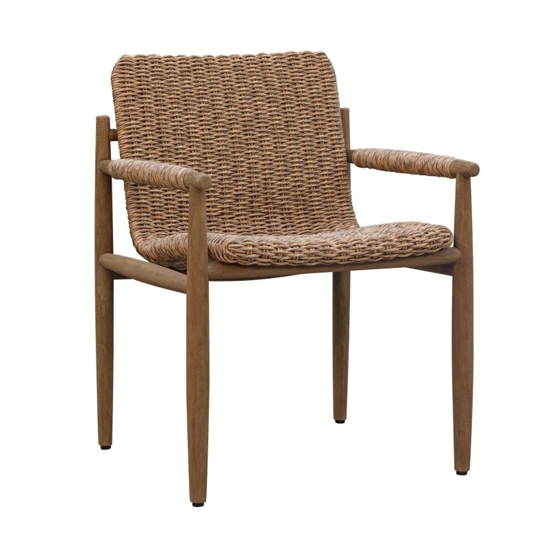 Sumba Golden Flax Outdoor Lounge Chair - Chairs