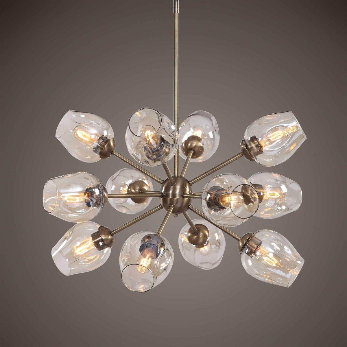 Chet Sputnick Chandelier - Uttermost - Chandeliers by Modest Hut