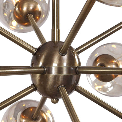 Chet Sputnick Chandelier - Uttermost - Chandeliers by Modest Hut