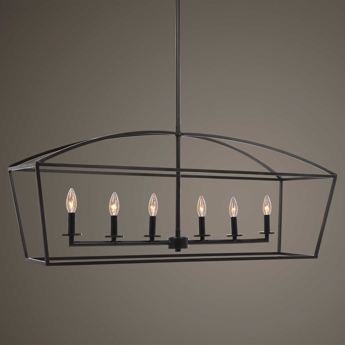 Clayton Linear Chandelier - Uttermost - Chandeliers by Modest Hut