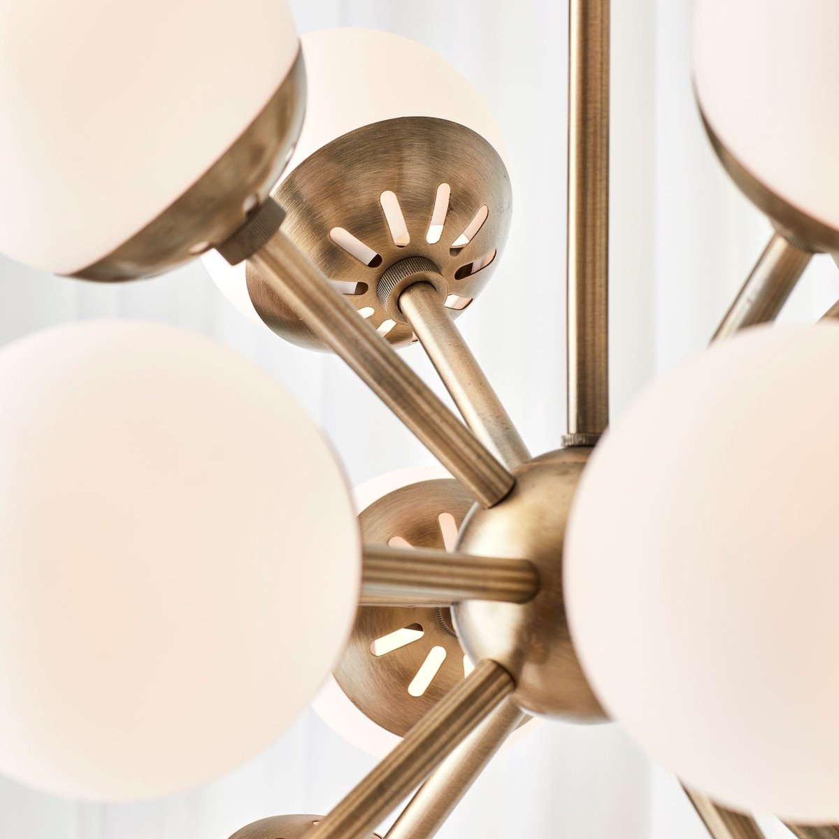 Droplet 16 Light Sputnik Chandelier - Uttermost - Chandeliers by Modest Hut