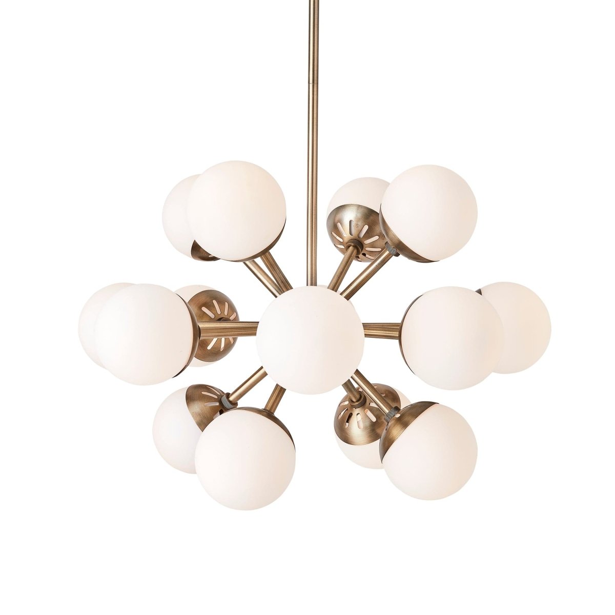 Droplet 16 Light Sputnik Chandelier - Uttermost - Chandeliers by Modest Hut