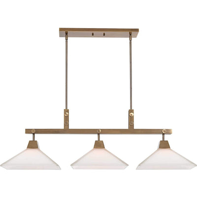 Industrial Brookdale Linear Chandelier - Uttermost - Chandeliers by Modest Hut