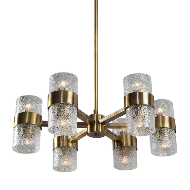 Marinotier Brass Chandelier - Uttermost - Chandeliers by Modest Hut