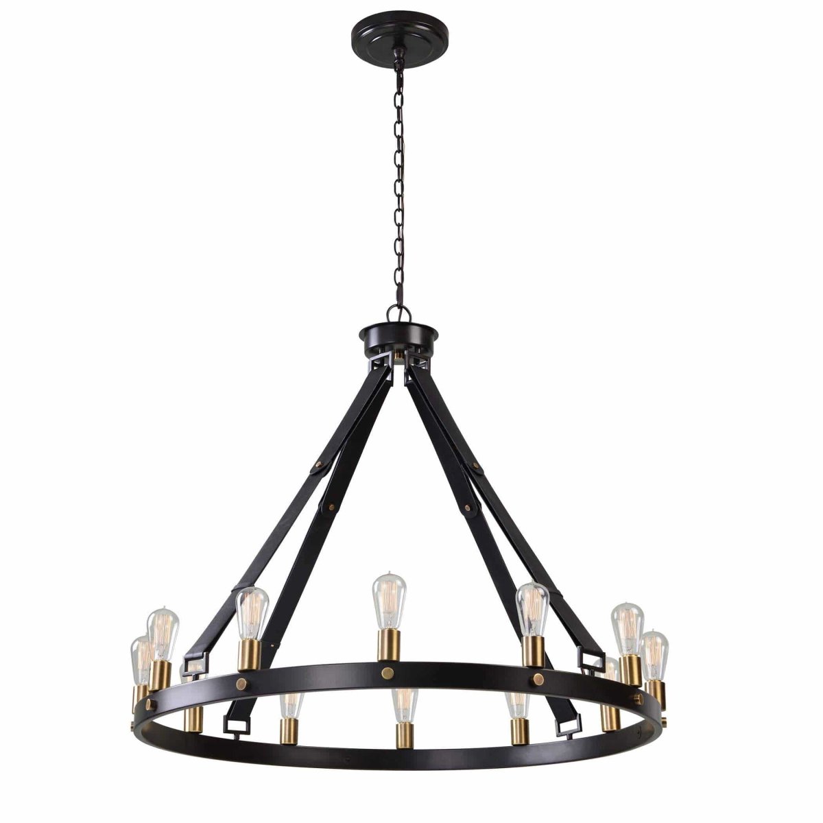 Marlo Antique Chandelier - Uttermost - Chandeliers by Modest Hut