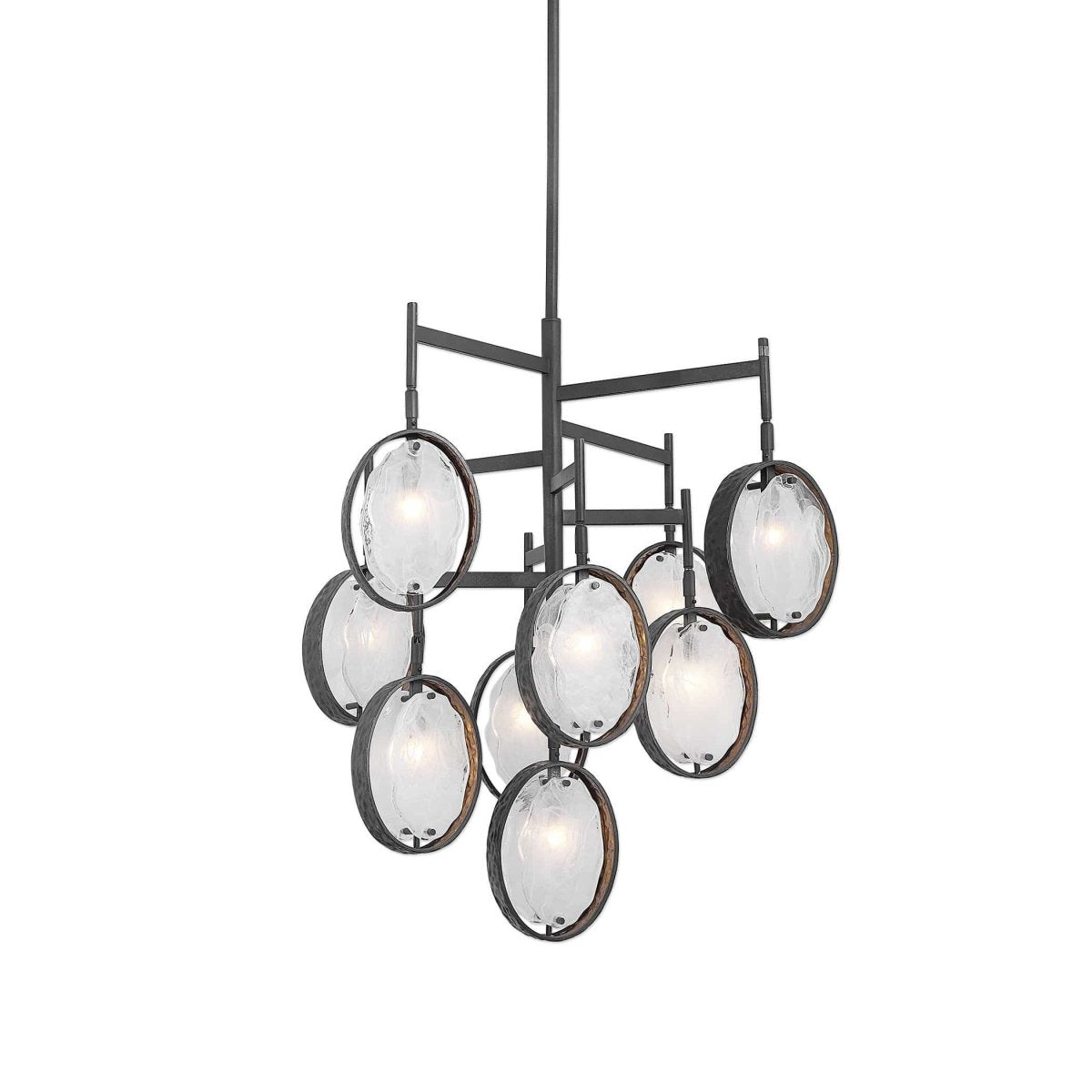 Maxine Midcentury Chandelier - Uttermost - Chandeliers by Modest Hut