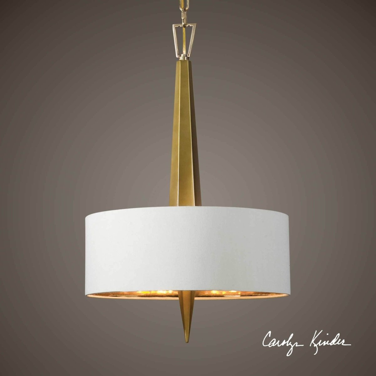 Obeliska Elegant Chandelier - Uttermost - Chandeliers by Modest Hut