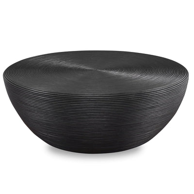 Bongo Black Rattan Coffee Table - Uttermost - Coffee Tables by Modest Hut